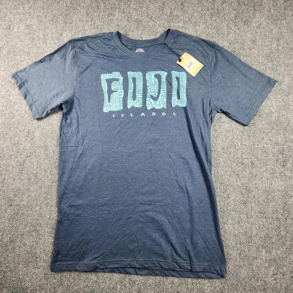 Fidji Men's Blue T-shirt